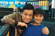 Cậu con trai ít người biết của Lam Trường: 16 tuổi cao lớn phổng phao