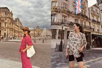 Bà bầu Phanh Lee xả ảnh ở trời Âu, lộ chi tiết 'mùi tiền'