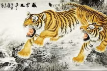 Năm Nhâm Dần muốn treo tranh hổ cần lưu ý 5 nguyên tắc