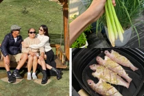 Hà Tăng được bố mẹ chăm sóc cẩn thận chuẩn con gái rượu