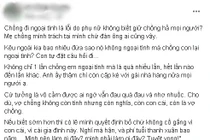 Chồng cặp bồ, nàng dâu cay đắng vì bị mẹ chồng đổ lỗi ngược