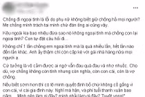 Chồng cặp bồ, nàng dâu cay đắng vì bị mẹ chồng đổ lỗi ngược