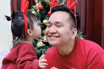 Lần hiếm hoi MC Hạnh Phúc VTV đăng ảnh bà xã và con gái