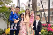 Chồng hiện tại của Hằng 'Túi' có chia sẻ về con riêng của vợ