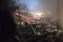 Rơi máy bay An-12 tại Nga: Không có người sống sót