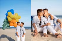 Cặp đồng tính được dàn sao chúc mừng có tình yêu xúc động ra sao?