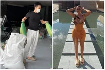 Cường Đô la 'đụng' toàn siêu sao Hollywood đôi dép lê 1,5 triệu