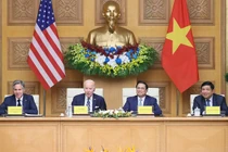 Thủ tướng và Tổng thống Joe Biden dự Hội nghị cấp cao Việt Nam-Hoa Kỳ