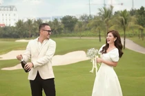 Chồng MC Thu Hoài: 'May mắn khi vợ biết chơi golf'