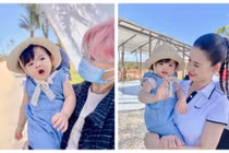 Con gái Đông Nhi được phụ huynh đưa đi du lịch đầu năm