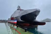 Sức mạnh hộ vệ hạm tàng hình cực độc Đài Loan vừa hạ thủy