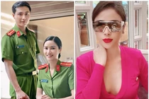 Nữ cảnh sát chụp với dàn trai đẹp trên VTV, ngoài đời ra sao?