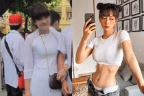 Hot girl Lê Bống khoe đường nét đẹp như chạm khắc