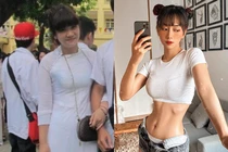 Hot girl Lê Bống khoe đường nét đẹp như chạm khắc