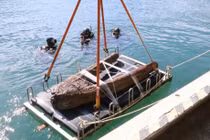 Nhật Bản vớt mỏ neo tàu chiến Mông Cổ sau hơn 700 năm