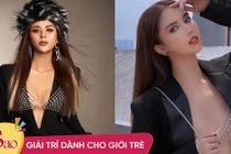 Bắt chước bra lưới Ngọc Trinh, Lương Thu Trang mặc lộn ra ngoài