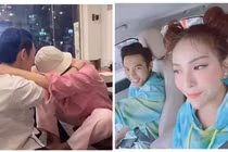 Cháu trai Hoài Linh tự nhiên ôm ấp, gọi Khả Như là 'vợ'