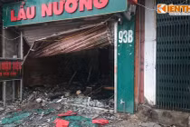 Hà Nội: Cháy lớn trên phố Nguyễn Khang, 6 căn nhà bị thiêu rụi