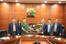 Chủ tịch VUSTA Phan Xuân Dũng thăm và làm việc với Tập đoàn DABACO