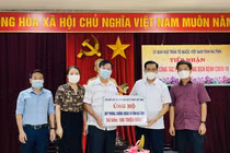 Liên hiệp các Hội KH&KT Việt Nam hỗ trợ Quỹ phòng chống COVID-19 tỉnh Hà Tĩnh 100 triệu