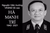 Tang lễ nguyên Viện trưởng VKSNDTC Hà Mạnh Trí tổ chức cấp Nhà nước