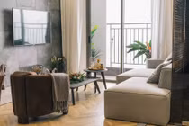 Căn hộ 67 m2 tự thiết kế của chàng trai độc thân