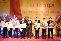 Chủ tịch VUSTA dự lễ kỷ niệm 20 năm thành lập Liên hiệp các Hội KH&KT tỉnh Đắk Lắk