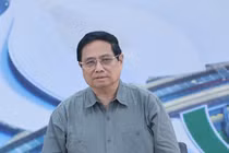 Thủ tướng kiểm tra công trường sân bay Long Thành