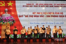 Một doanh nghiệp ủng hộ Hải Phòng 100 tỷ mua vắc xin Covid-19