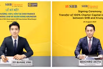 SHB sẽ chuyển nhượng 100% vốn tại SHB Finance cho Krungsri