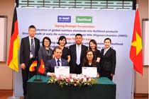 NutiFood hợp tác với tập đoàn hàng đầu về dinh dưỡng BASF