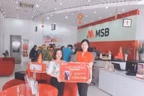 Khách hàng gửi tiết kiệm liên tiếp nhận lộc Xuân từ chương trình ưu đãi Tết MSB