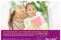 Giải ngân nhanh để đón quà tặng bình an từ BAC A BANK