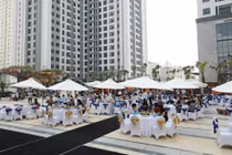 Hàng ngàn cư dân tham dự hội chợ nội thất tại Goldmark City