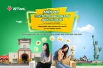 Miễn phí chuyển tiền sinh hoạt quốc tế cho DHS trên VPBank Online