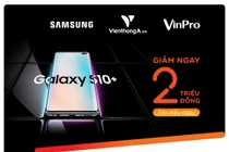 MSB giảm giá 2 triệu đồng cho chủ thẻ quốc tế mua Samsung Galaxy S10/S10+