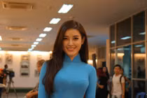 Nhan sắc quyến rũ, trẻ đẹp của Á hậu Huyền My