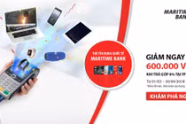 Giảm ngay 4% cho chủ thẻ Maritime Bank Mastercard khi mua hàng trả góp tại FPT Shop