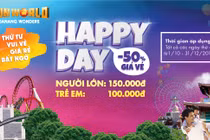 Sun World Danang Wonders ưu đãi cực khủng ngày thứ 4 hàng tuần