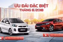 Tháng 8, cơ hội mua xe Kia với hàng loạt ưu đãi hấp dẫn