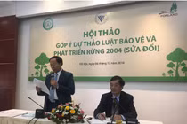 Hội thảo góp ý Dự thảo luật bảo vệ và phát triển rừng 2004 (sửa đổi)