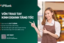 Vay sản xuất kinh doanh với gói lãi suất 5,99% ở VPBank