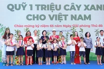 “Quỹ 1 triệu cây xanh cho Việt Nam“: Lan toả tình yêu thiên nhiên đến với HS