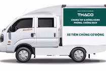 THACO tặng thành phố Hà Nội 300.000 kit test nhanh và 30 xe cứu thương 