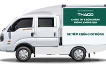 THACO tặng thành phố Hà Nội 300.000 kit test nhanh và 30 xe cứu thương 
