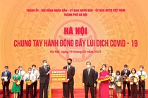 Tân Hoàng Minh tiếp tục ủng hộ công tác phòng chống dịch covid - 19