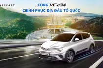 100 xe VF e34 khởi động hành trình chinh phục địa đầu Tổ quốc