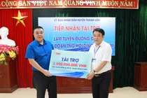 TNG Holdings Việt Nam tài trợ làm đường nông thôn tại Hà Nam