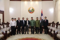 Thủ tướng Lào tiếp lãnh đạo THACO và HAGL