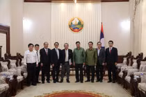 Thủ tướng Lào tiếp lãnh đạo THACO và HAGL